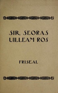 Cover image for Gearr-sgeoil air Sir Seoras Uilleam Ross