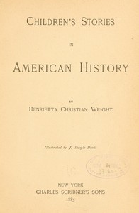 Cover image for Children's Stories in American History