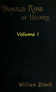 Cover image for Donald Ross of Heimra (Volume I of 3)