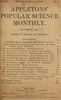 Cover image for Appletons' Popular Science Monthly, Volume 54,  November 1898