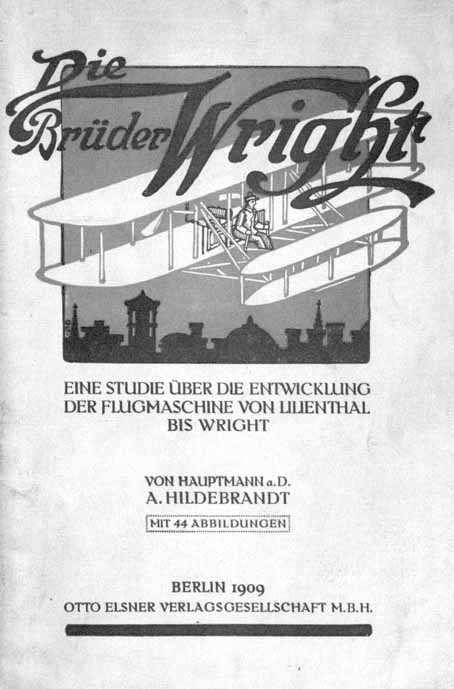 Titelblatt des Buches 'Die Br&uuml;der Wright'