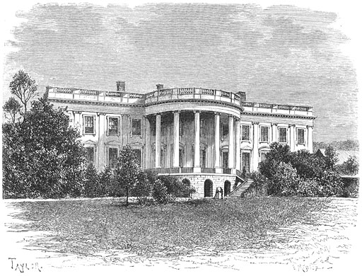 Het Witte-Huis te Washington.