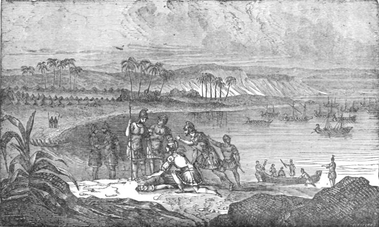 Death of Pompey.