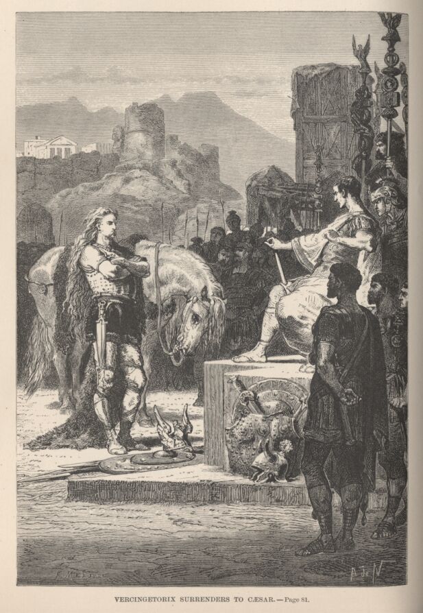 Vercingetorix Surrenders to Caesar——81 