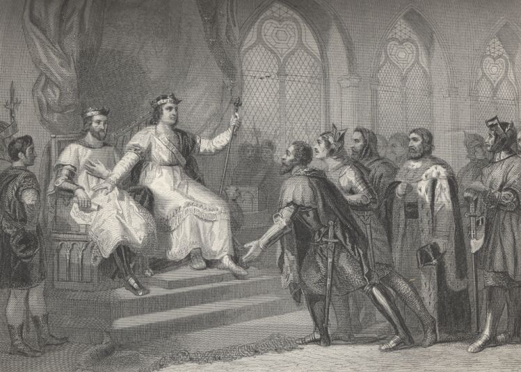 St. Louis Mediating Between Henry Iii. And his Barons—— 136