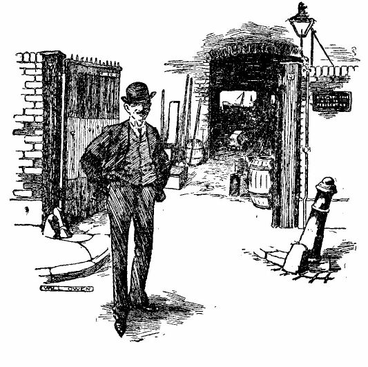 'mr. Richard Catesby, Second Officer of the Ss. <i>wizard</i>,
Emerged from the Dock-gates in High Good-humour.'
