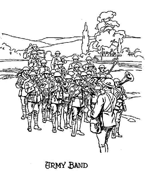 Illustration: Army Band.