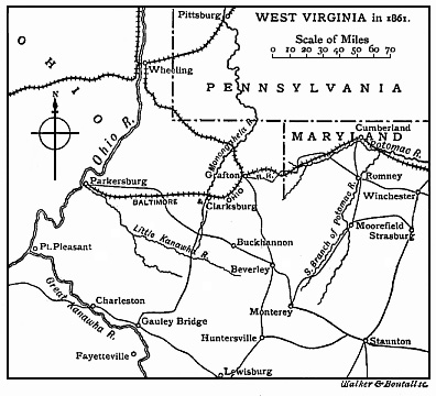 [Illustration: Map of West Virginia in 1861.]