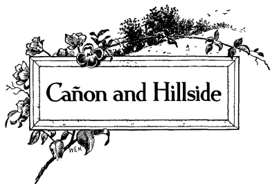 Ca&ntilde;on and Hillside