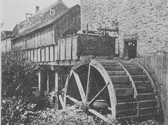 THE OLD MILL WHEEL