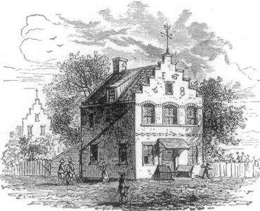 Old House in New York, Built 1668
