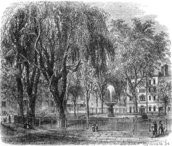 The Bowling Green in 1840