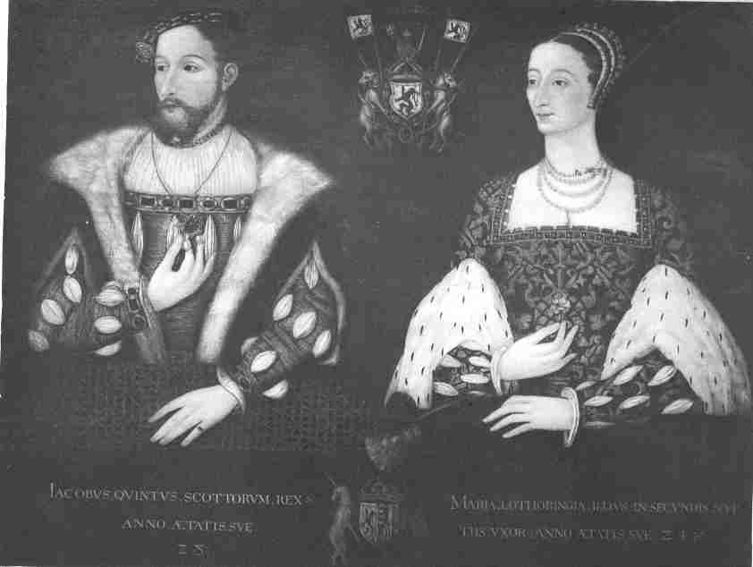 Picture of King James V and Mary of Guise