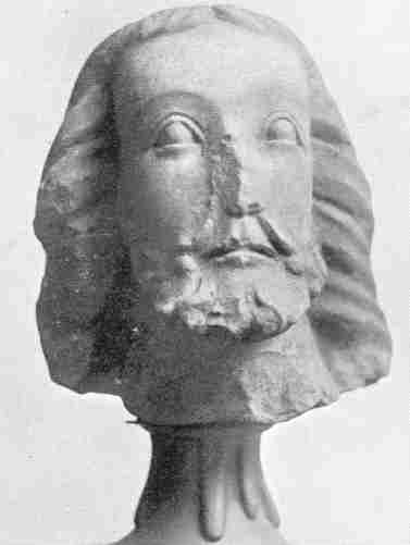 Head of Christ.  St. Andrews.  Excavated from the ruins of the Abbey by the late Marquis of Bute