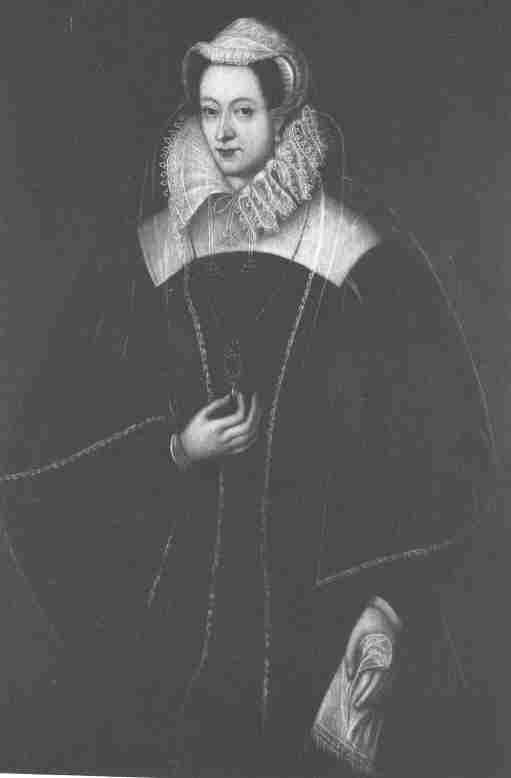 Mary Stuart.  From the portrait in the collection of the Earl of Morton