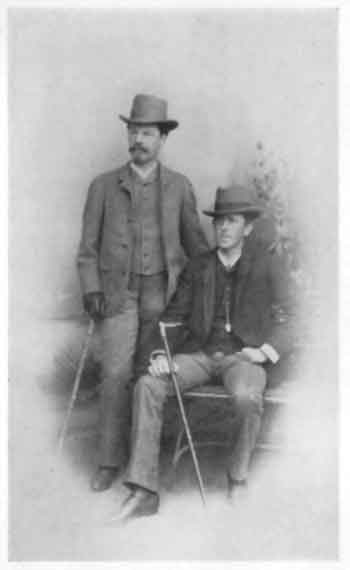 MacDowell and Templeton Strong. <i>From a photograph taken at Wiesbaden in</i> 1888