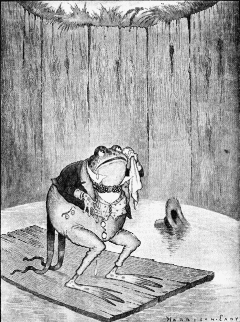 "That's just what I'm afraid of!" croaked Grandfather Frog. Page 109.
