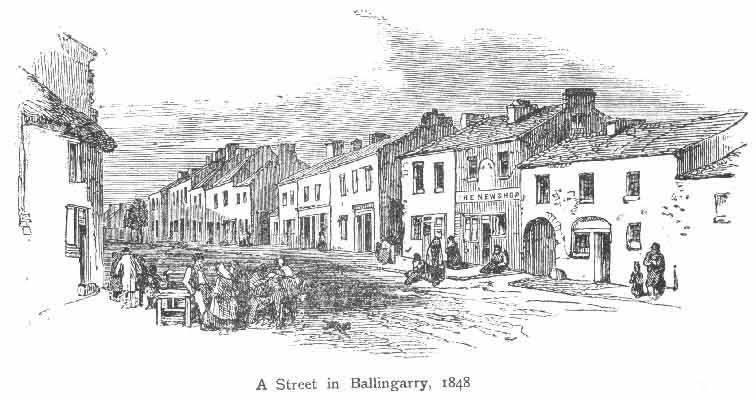A Street in Ballingarry, 1848