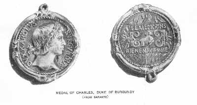 MEDAL OF CHARLES, DUKE OF BURGUNDY