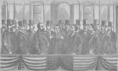 Inauguration As President Of The United States.