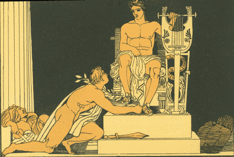 Orestes Suppliant To Apollo.