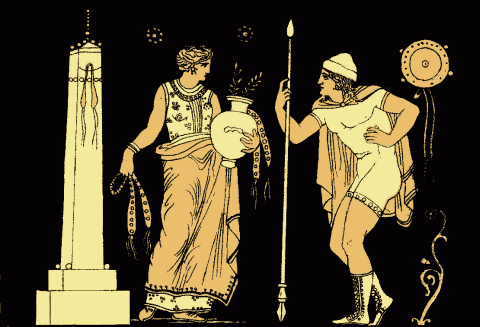 Electra And Orestes.