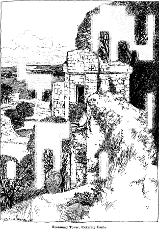 Rosamund Tower, Pickering Castle.