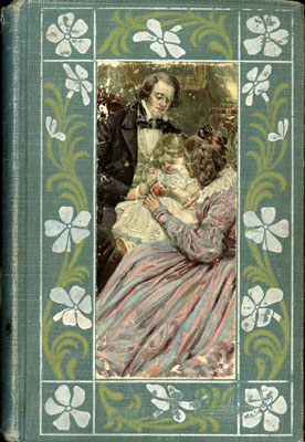 Book Cover, Painting of man, woman, and child