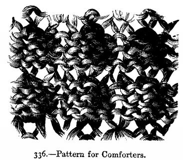 Pattern for Comforters.] 