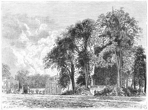 Kapel in het park te Enghien. (Blz. 62.)