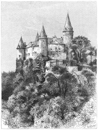 Het kasteel van Celles.