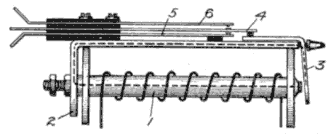 Illustration: Fig. 95. Electromagnet of Relay