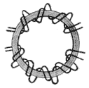 Illustration: Fig. 112. Diagram of Toroidal Repeating Coil