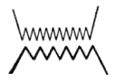 Illustration: Fig. 114. Symbol of Induction Coil