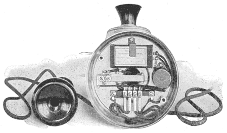 Illustration: Fig. 156. Common-Battery Desk Set