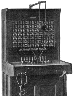 Illustration: Fig. 299. Magneto Switchboard, Target Signals (partial)