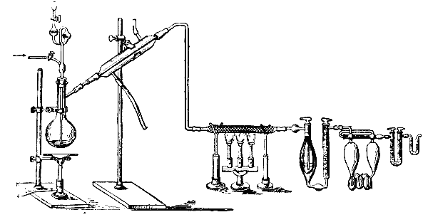 APPARATUS FOR THE ESTIMATION OF CARBON IN ORGANIC SUBSTANCES.