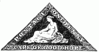 Stamp, "Cape of Good Hope", 1 penny