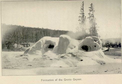Formation of the Grotto Geyser.