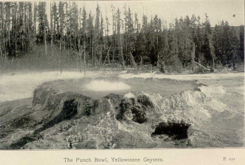The Punch Bowl, Yellowstone Geysers.