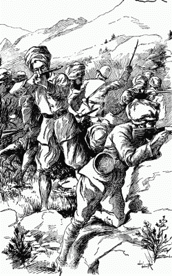 NATIVE SOLDIERS IN INDIA.