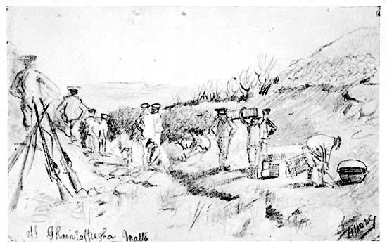 Bivouac at Malta. Bivouac at Malta.