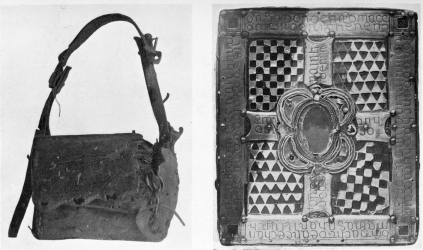 PLATE I

ANCIENT SATCHEL OF IRISH MISSAL

COVER OF THE STOWE MISSAL