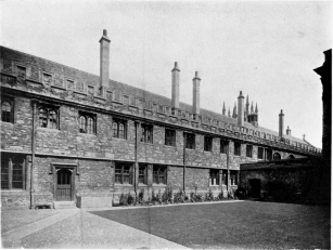 PLATE XXIX

LIBRARY OF CORPUS CHRISTI COLLEGE, OXFORD: EXTERIOR FROM MASTER’S
GARDEN