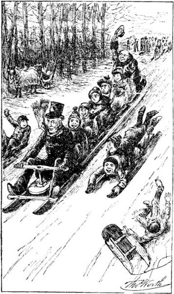 "It was found that the parson could steer a sled."
