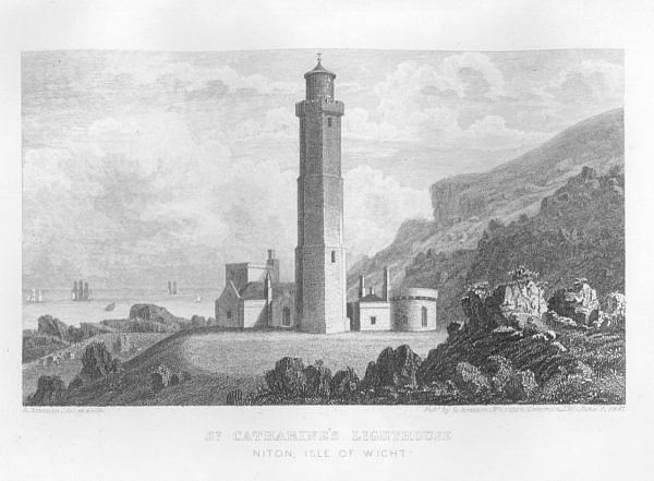 ST. CATHARINE'S LIGHT-HOUSE NITON, ISLE OF WIGHT.