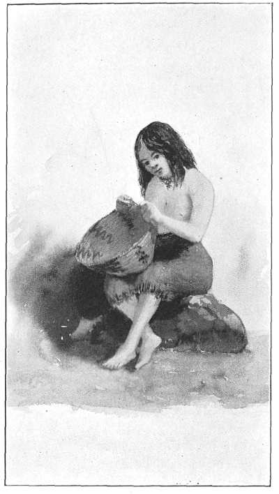 Drawing of a Yosemite Maiden