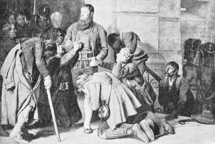 LAST DAY OF ANDREAS HOFER. LAST DAY OF ANDREAS HOFER.