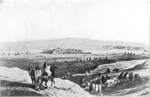 Fort Union in 1837.