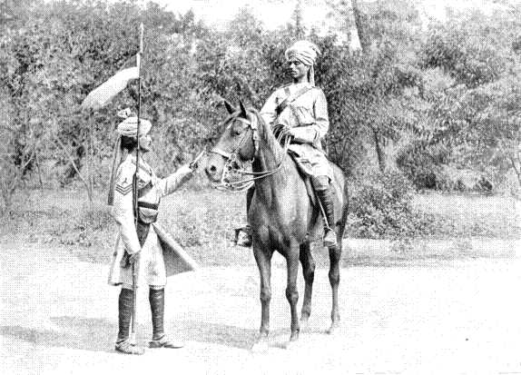 Non-commissioned Officer and Trooper of the Guides' Cavalry Non-commissioned Officer and Trooper of the Guides' Cavalry